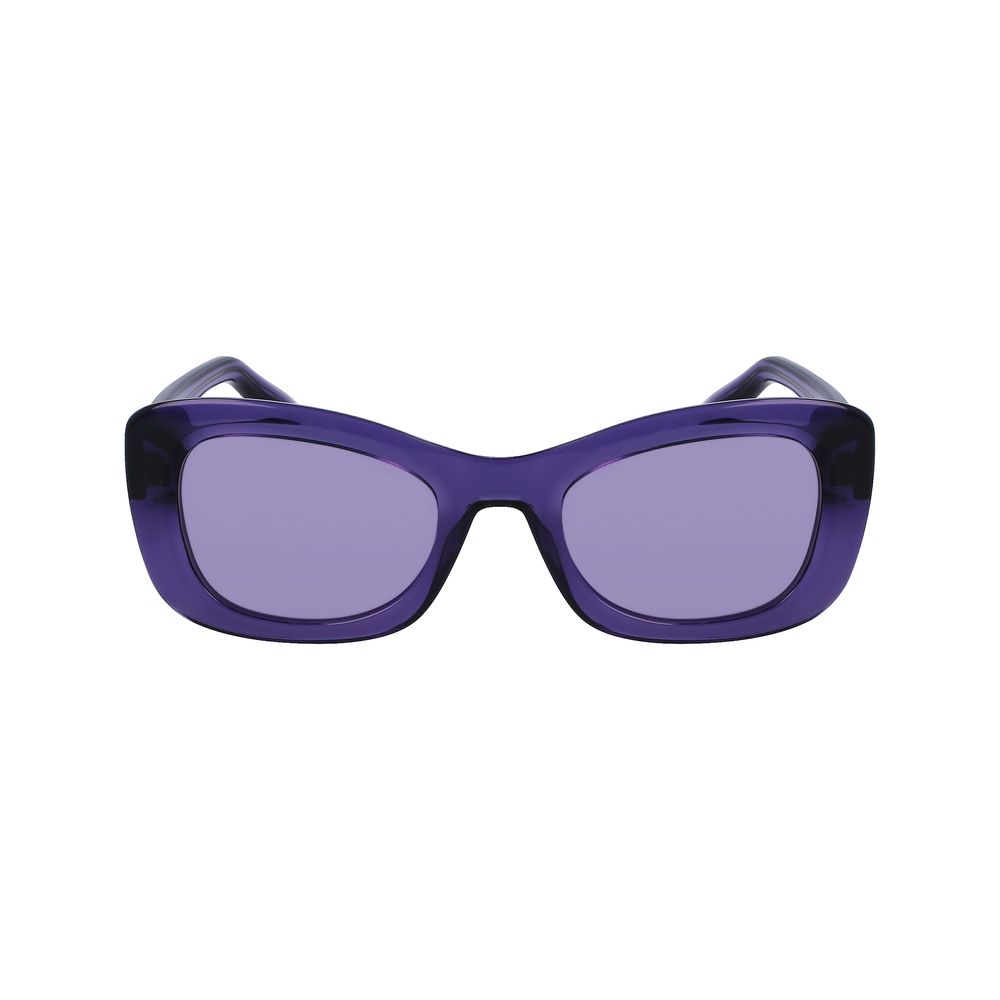 Victoria Beckham Gray Acetate Sunglasses Victoria Beckham