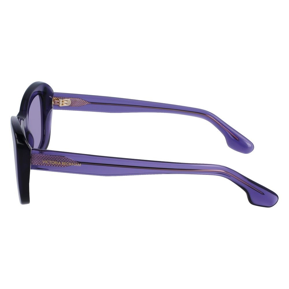 Victoria Beckham Gray Acetate Sunglasses Victoria Beckham