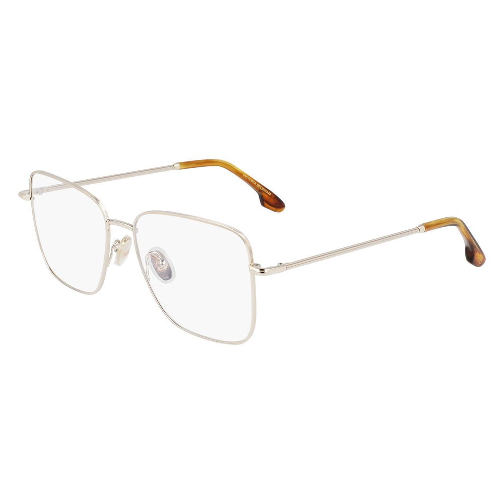 Victoria Beckham Gold Metal Glasses Frames Victoria Beckham