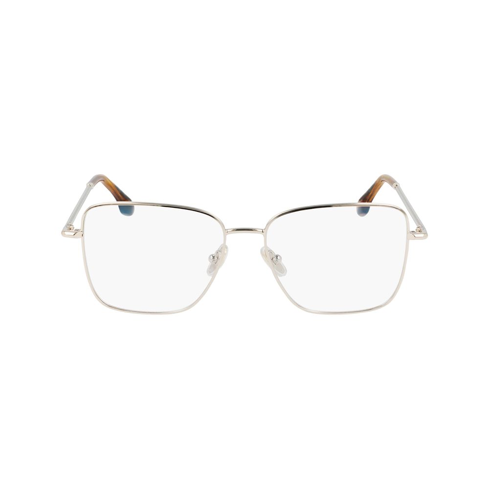 Victoria Beckham Gold Metal Glasses Frames Victoria Beckham