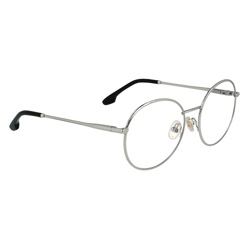 Victoria Beckham Gray Metal Glasses Frames Victoria Beckham
