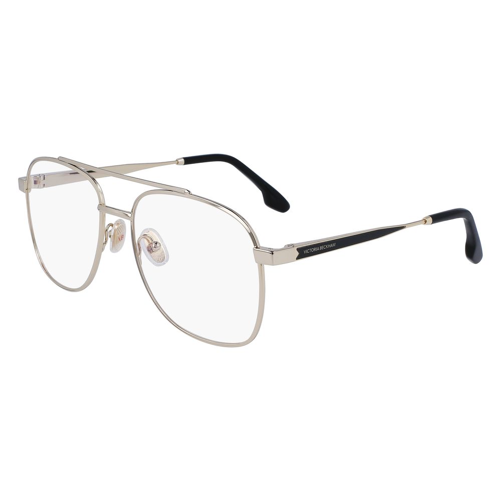 Victoria Beckham Gold Metal Glasses Frames Victoria Beckham