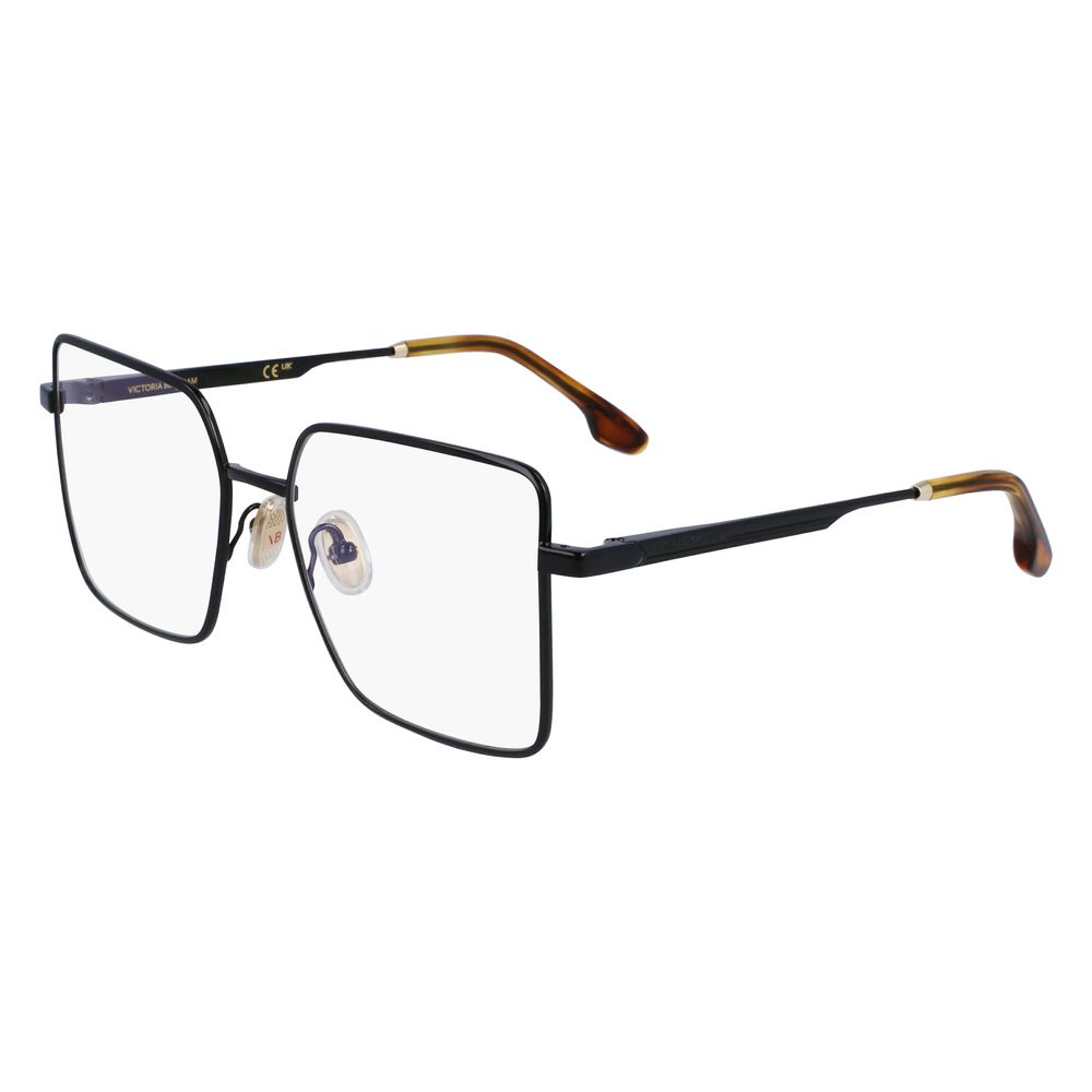 Victoria Beckham Black Metal Glasses Frames Victoria Beckham