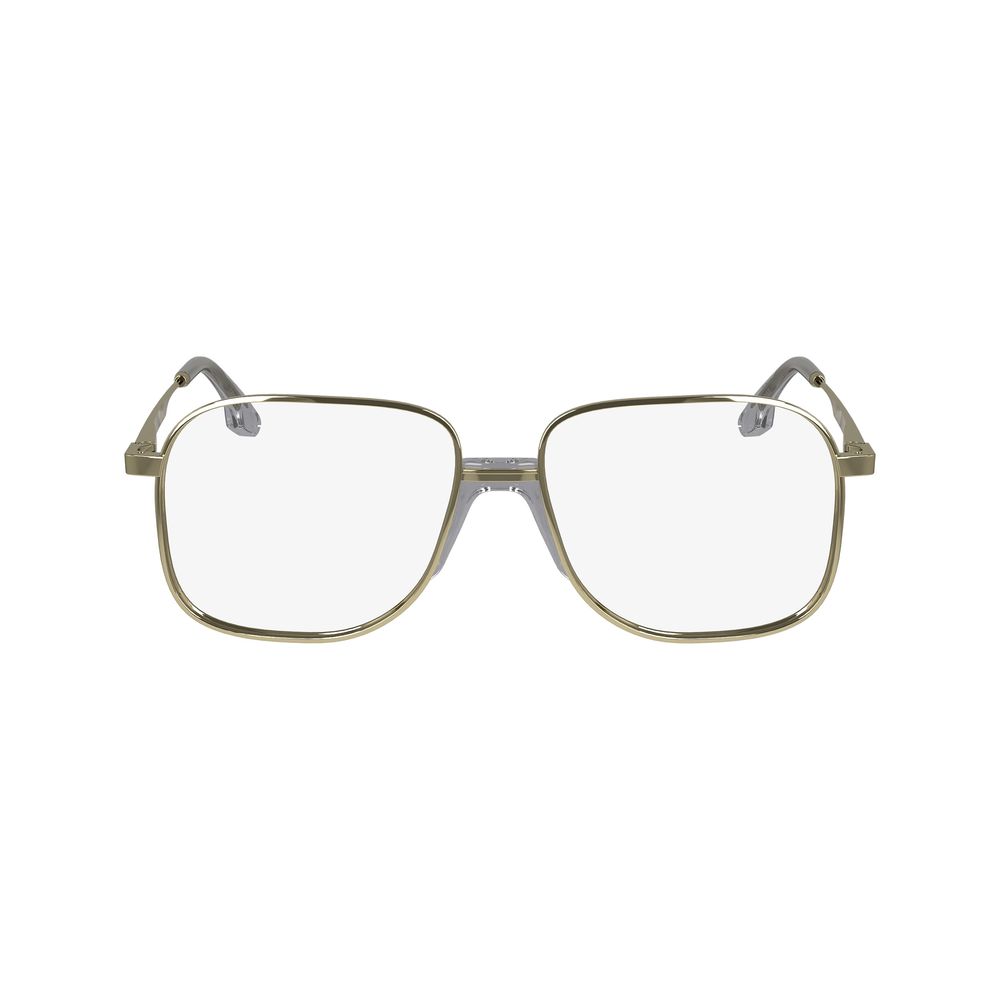Victoria Beckham Gold Metal Glasses Frames Victoria Beckham