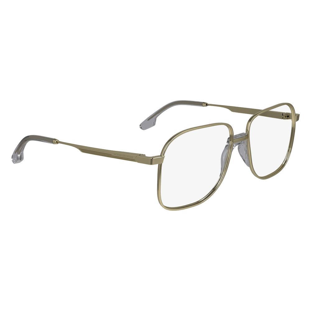 Victoria Beckham Gold Metal Glasses Frames Victoria Beckham