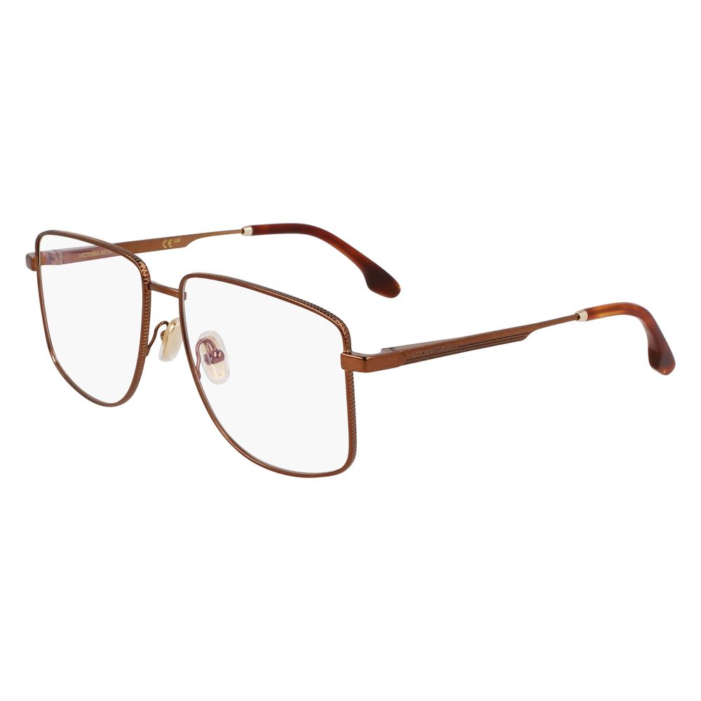 Victoria Beckham Gold Metal Glasses Frames Victoria Beckham