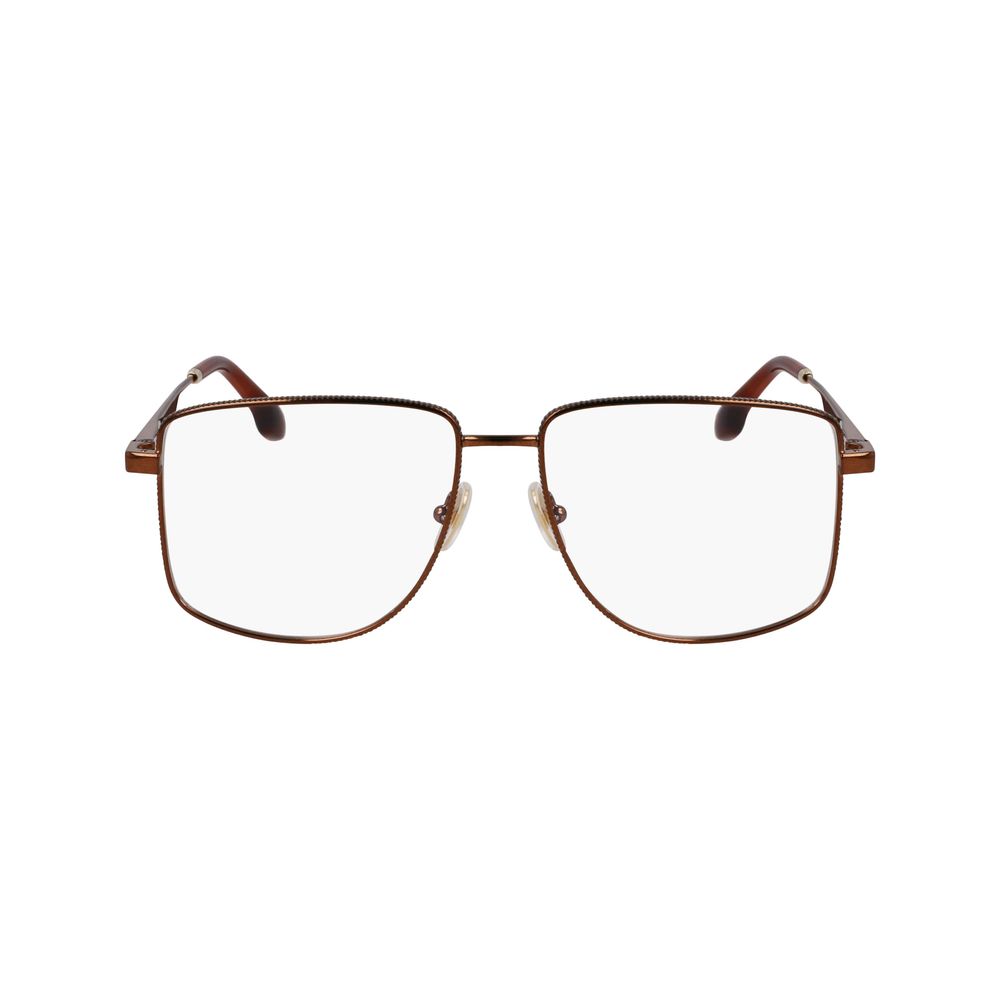 Victoria Beckham Gold Metal Glasses Frames Victoria Beckham