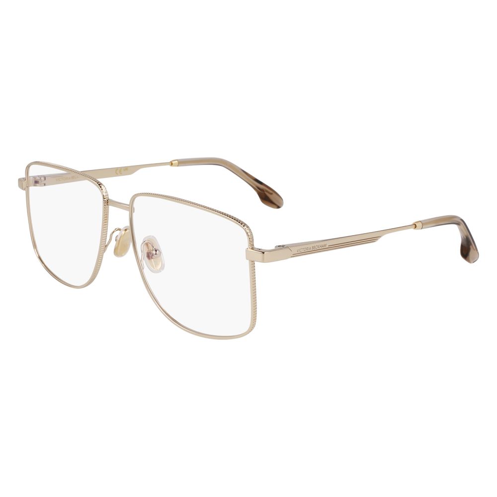 Victoria Beckham Gold Metal Glasses Frames Victoria Beckham