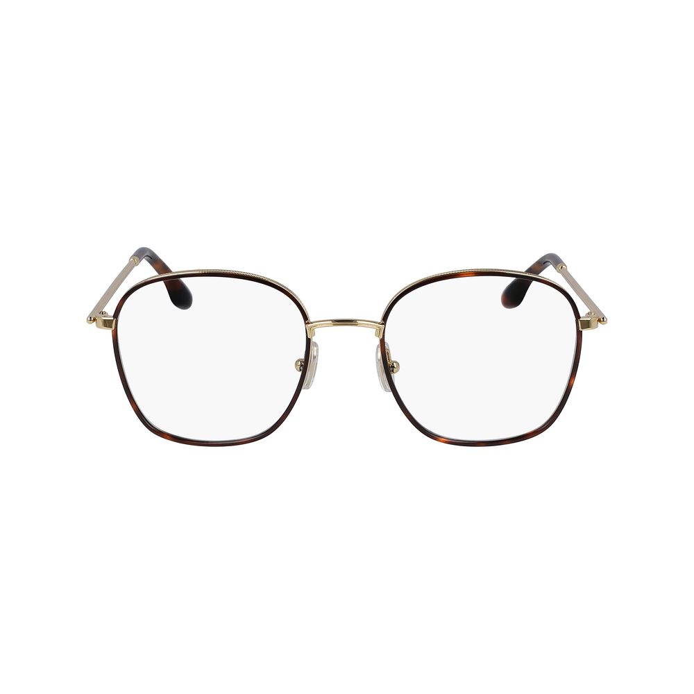 Victoria Beckham Brown Metal Glasses Frames Victoria Beckham