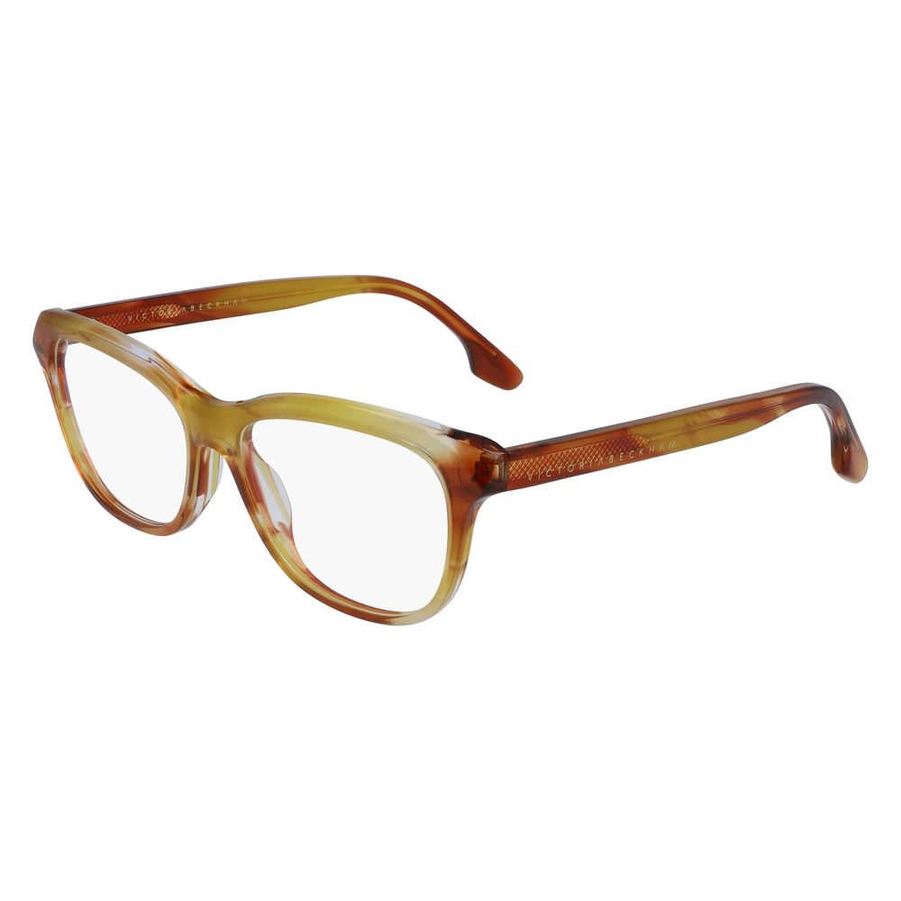 Victoria Beckham Gold Acetate Glasses Frames Victoria Beckham