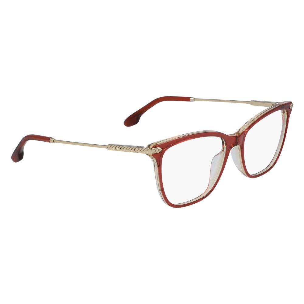 Victoria Beckham Gold Acetate Glasses Frames Victoria Beckham