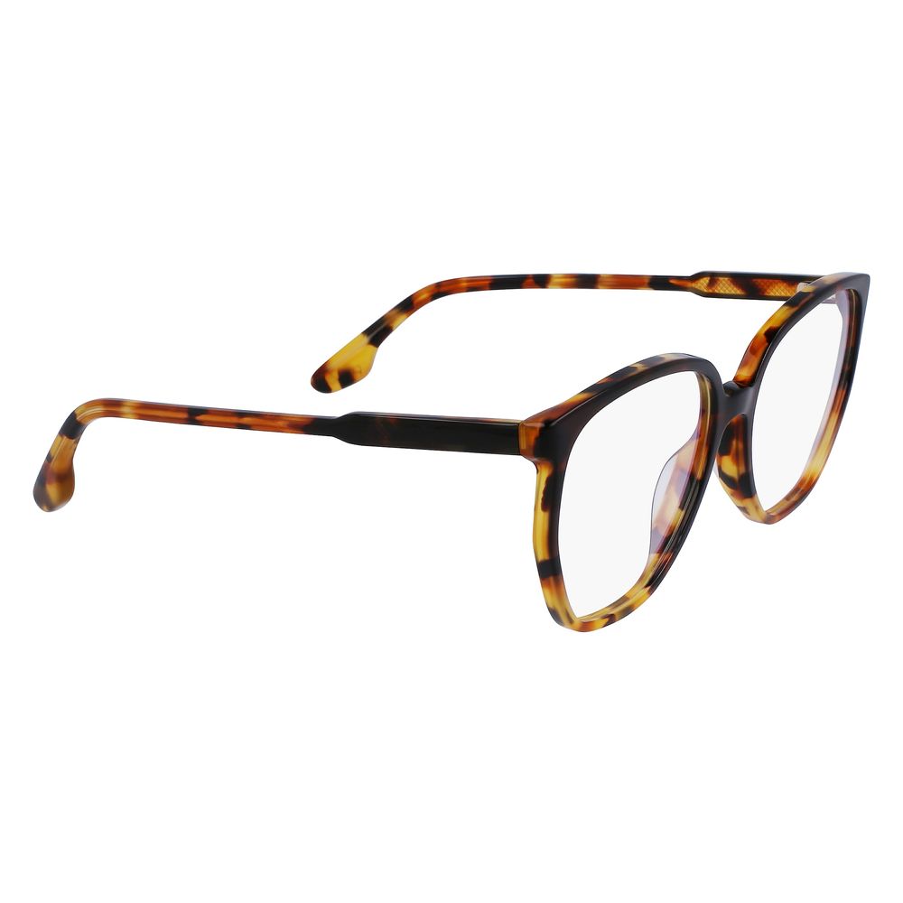 Victoria Beckham Brown Acetate Glasses Frames Victoria Beckham