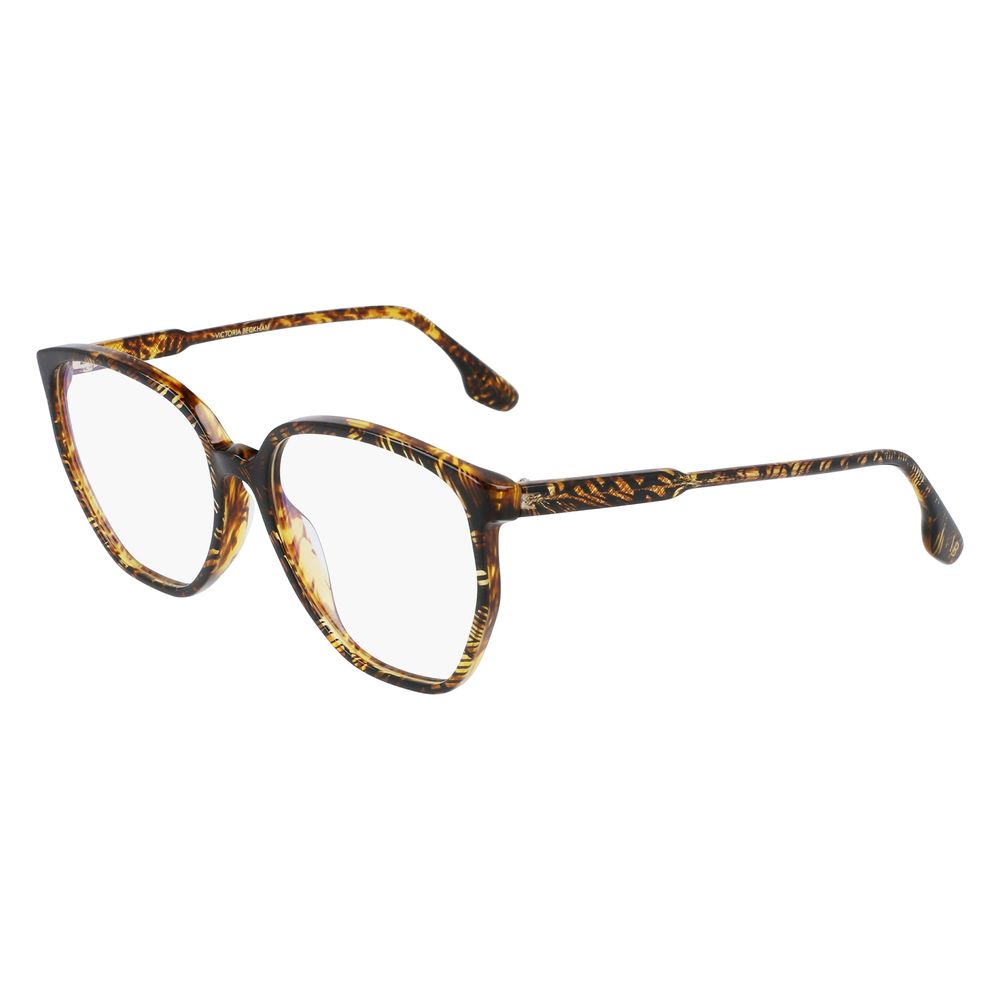 Victoria Beckham Brown Acetate Glasses Frames Victoria Beckham