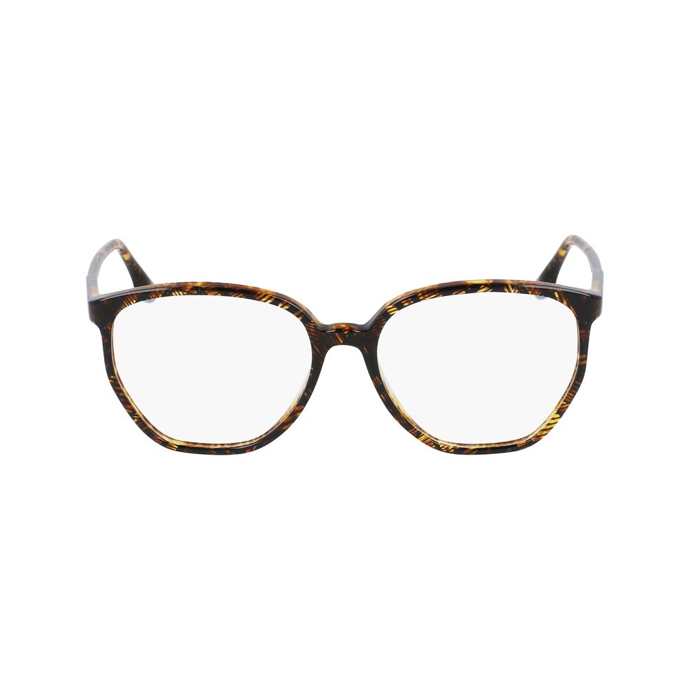 Victoria Beckham Brown Acetate Glasses Frames Victoria Beckham