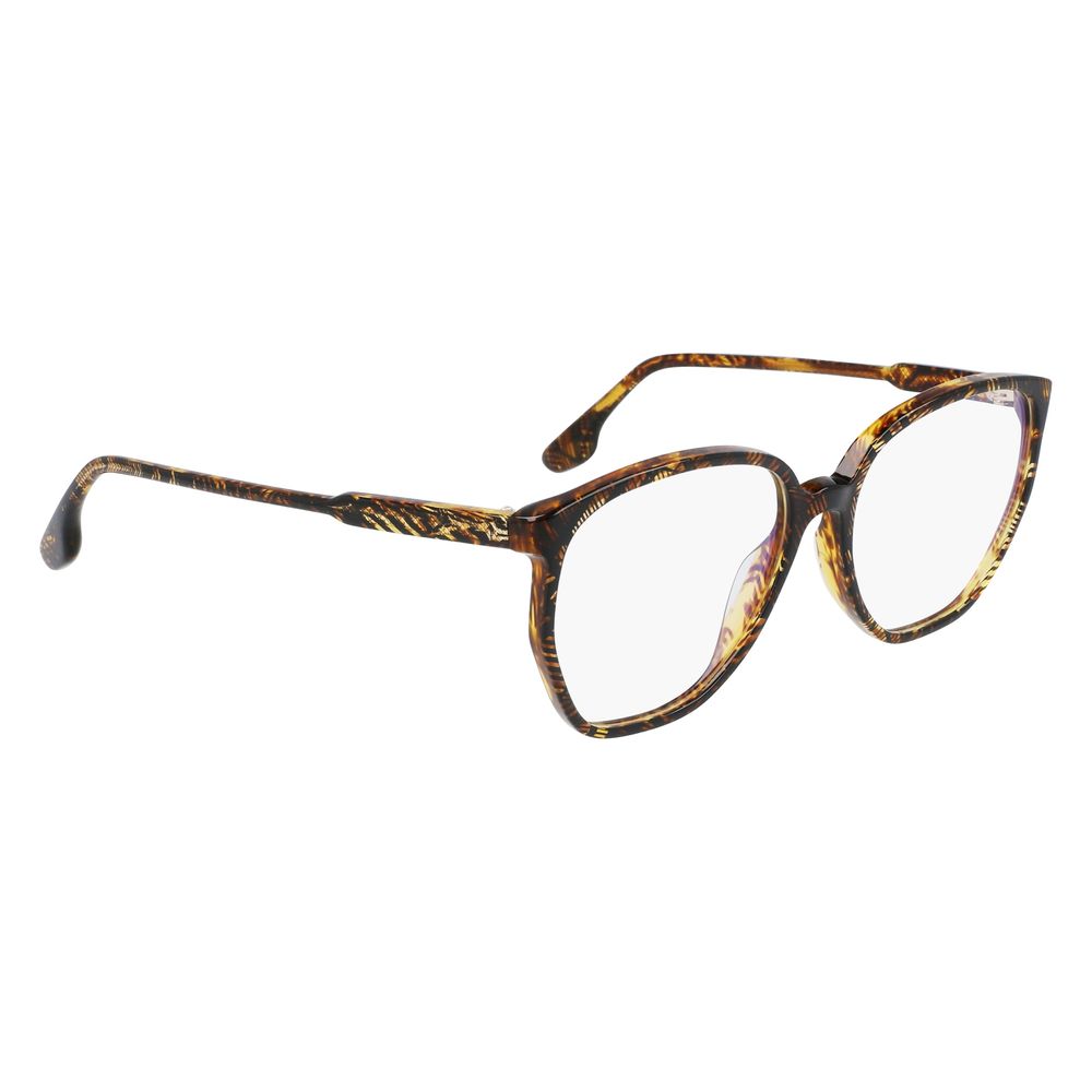 Victoria Beckham Brown Acetate Glasses Frames Victoria Beckham