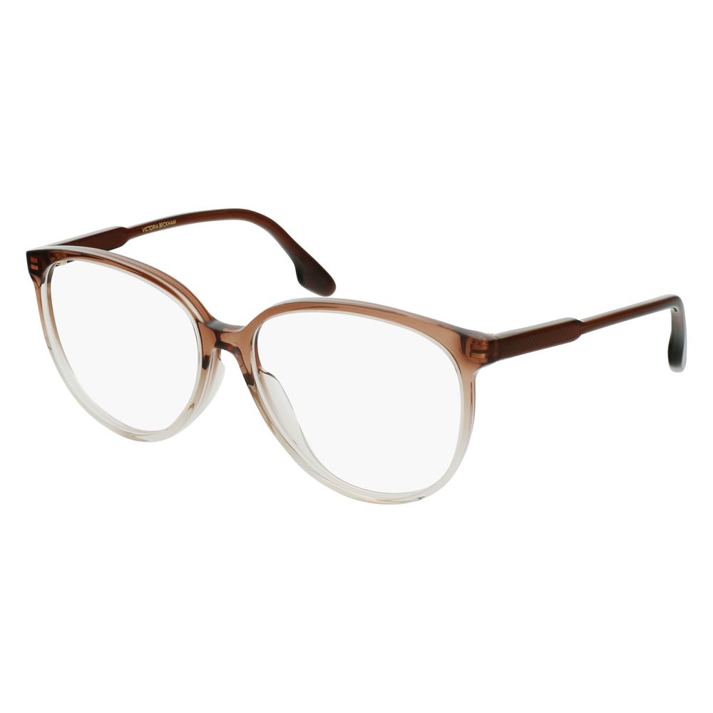 Victoria Beckham Brown Acetate Glasses Frames Victoria Beckham