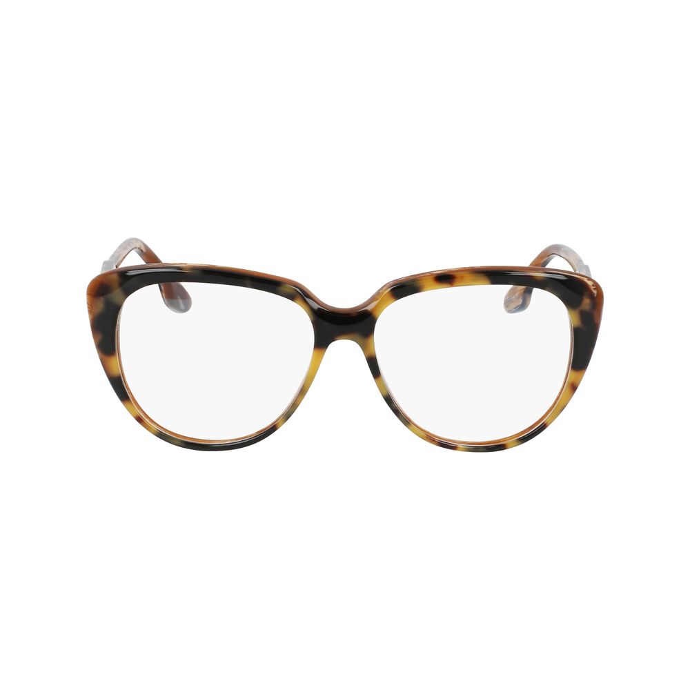 Victoria Beckham Brown Acetate Glasses Frames Victoria Beckham
