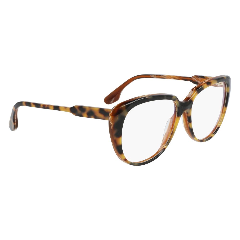 Victoria Beckham Brown Acetate Glasses Frames Victoria Beckham