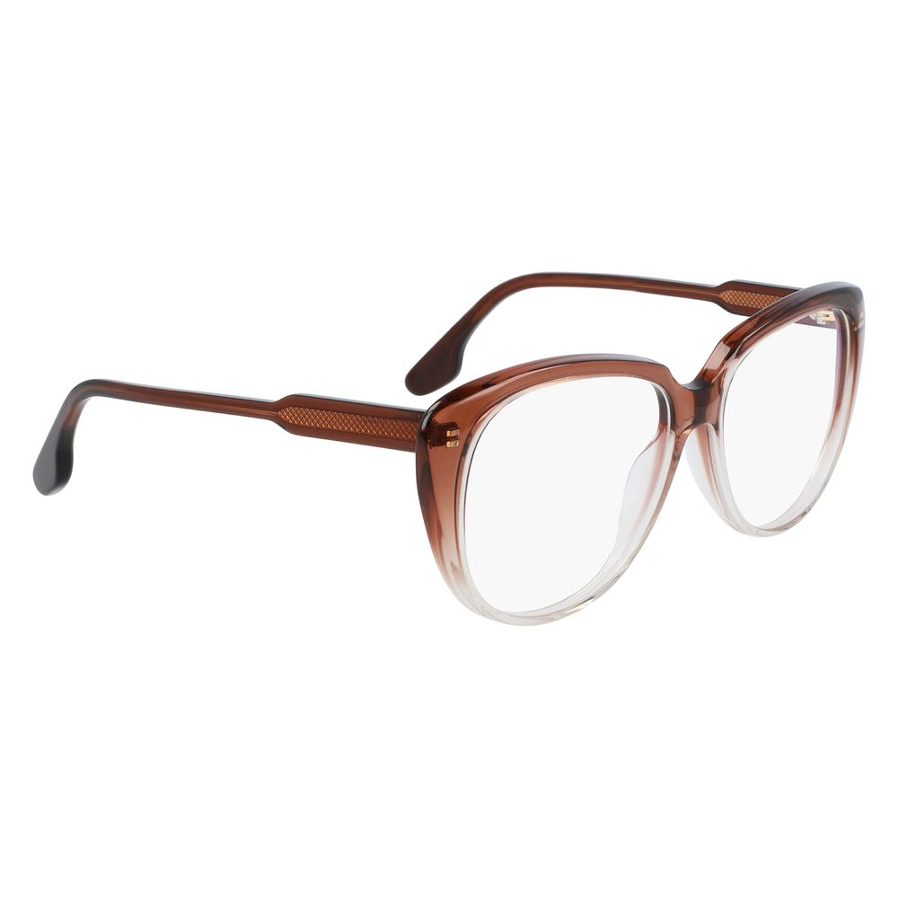 Victoria Beckham Brown Acetate Glasses Frames Victoria Beckham