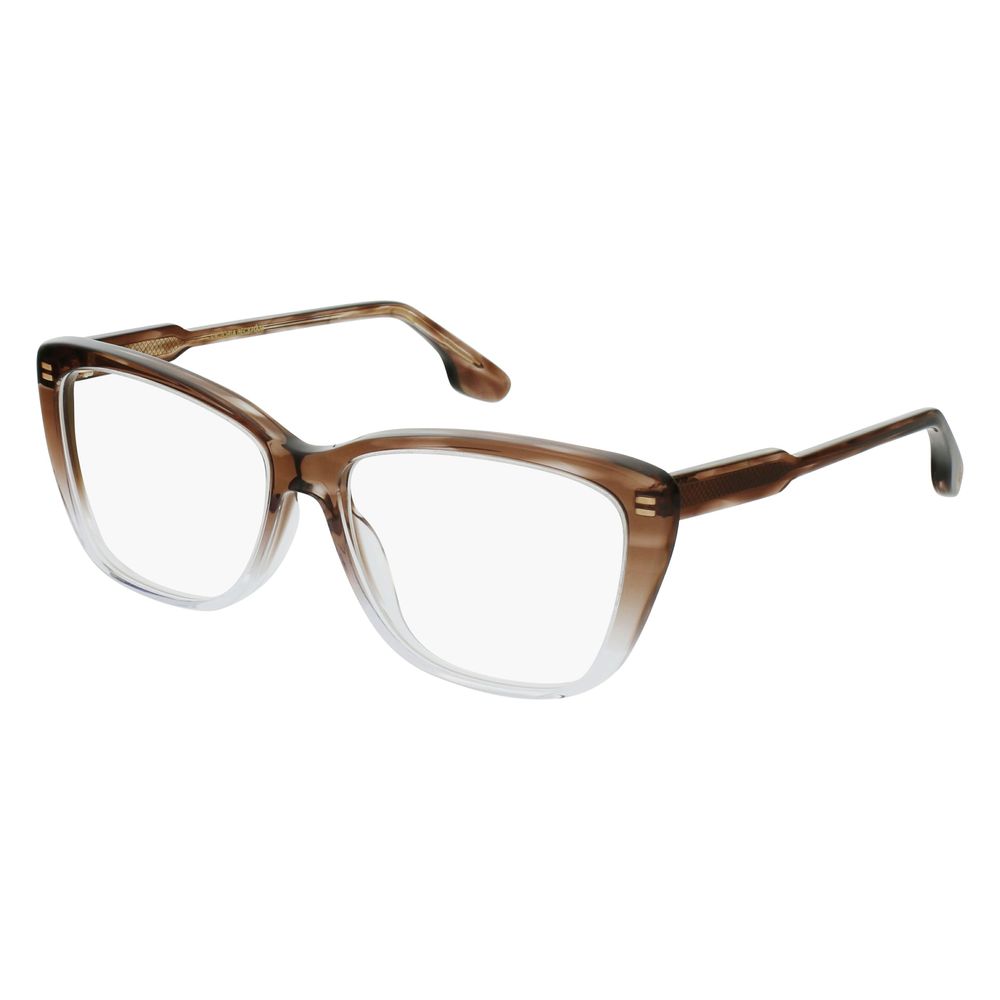 Victoria Beckham Brown Acetate Glasses Frames Victoria Beckham