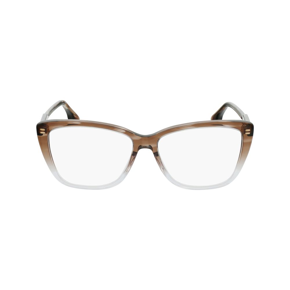 Victoria Beckham Brown Acetate Glasses Frames Victoria Beckham