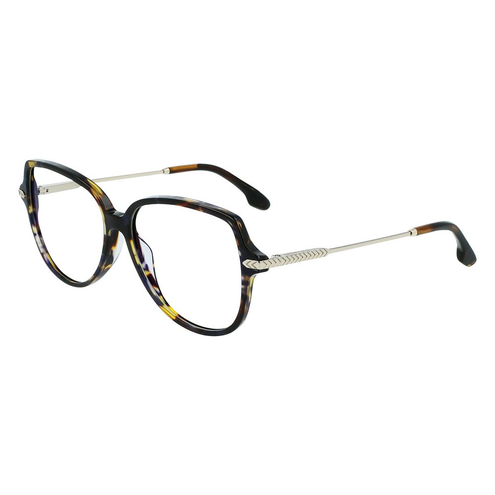 Victoria Beckham Brown Acetate Glasses Frames Victoria Beckham