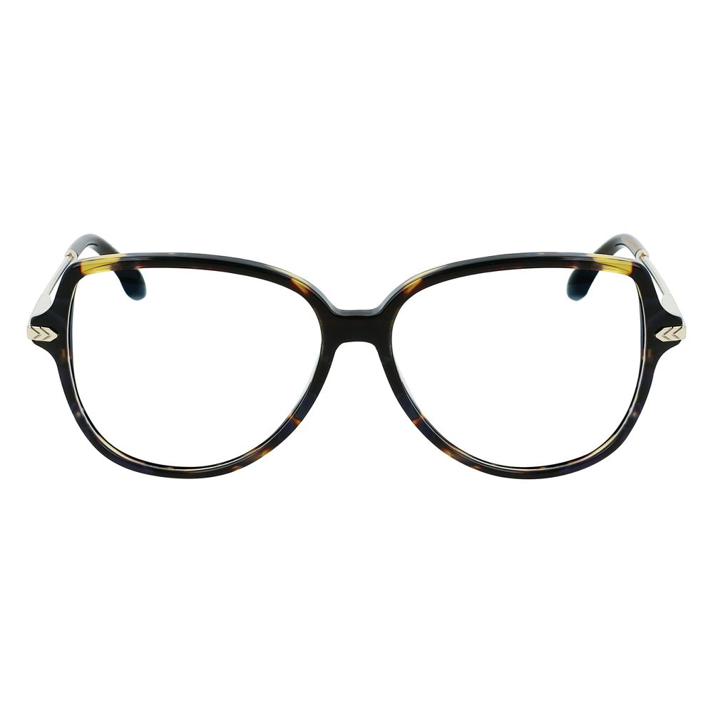 Victoria Beckham Brown Acetate Glasses Frames Victoria Beckham