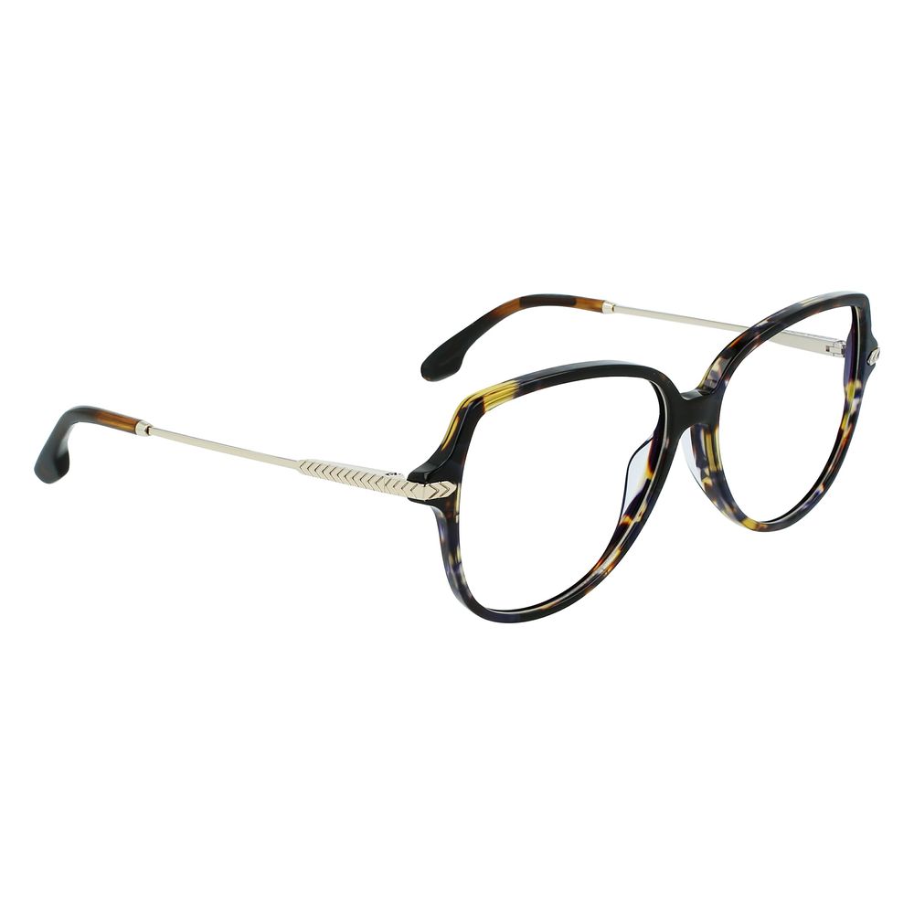 Victoria Beckham Brown Acetate Glasses Frames Victoria Beckham