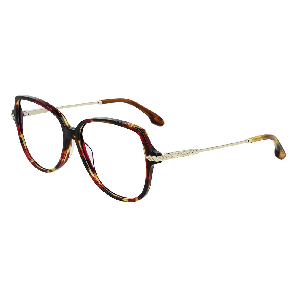 Victoria Beckham Brown Acetate Glasses Frames Victoria Beckham