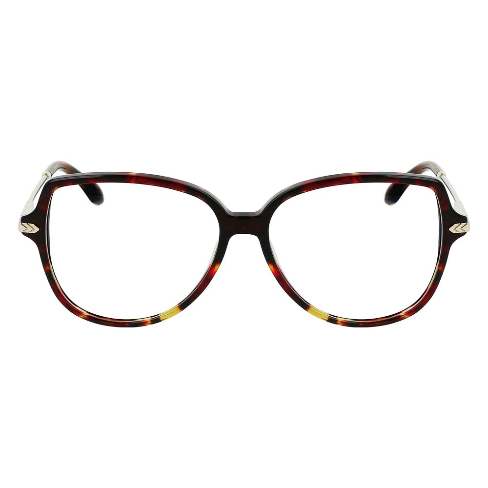 Victoria Beckham Brown Acetate Glasses Frames Victoria Beckham