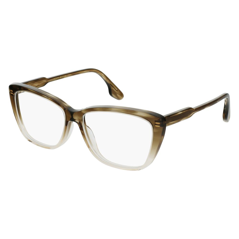 Victoria Beckham Gray Acetate Glasses Frames Victoria Beckham