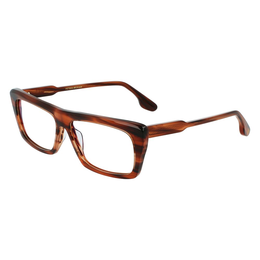 Victoria Beckham Brown Acetate Glasses Frames Victoria Beckham