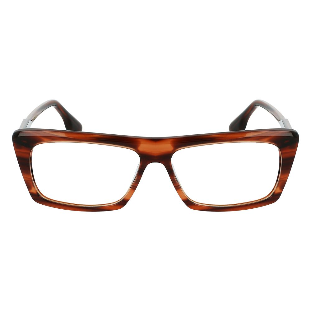 Victoria Beckham Brown Acetate Glasses Frames Victoria Beckham