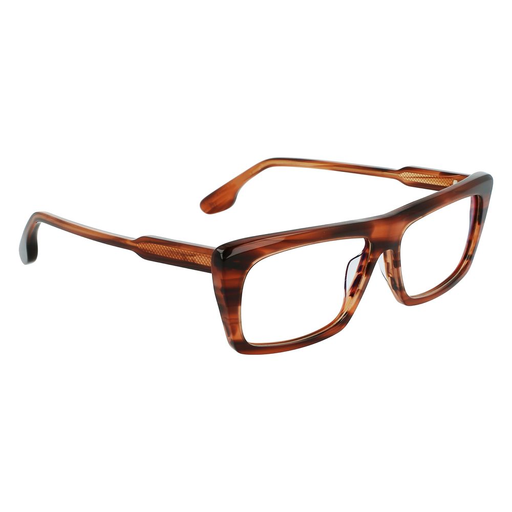 Victoria Beckham Brown Acetate Glasses Frames Victoria Beckham