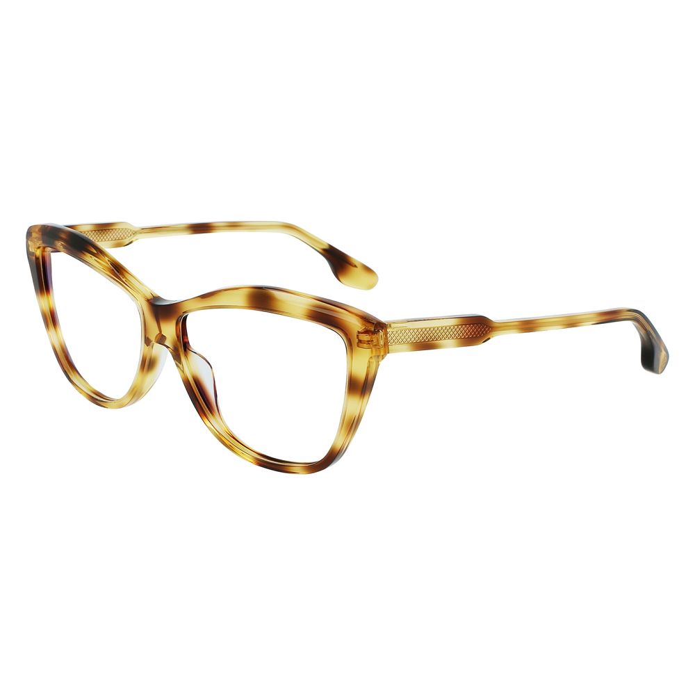 Victoria Beckham Brown Acetate Glasses Frames Victoria Beckham
