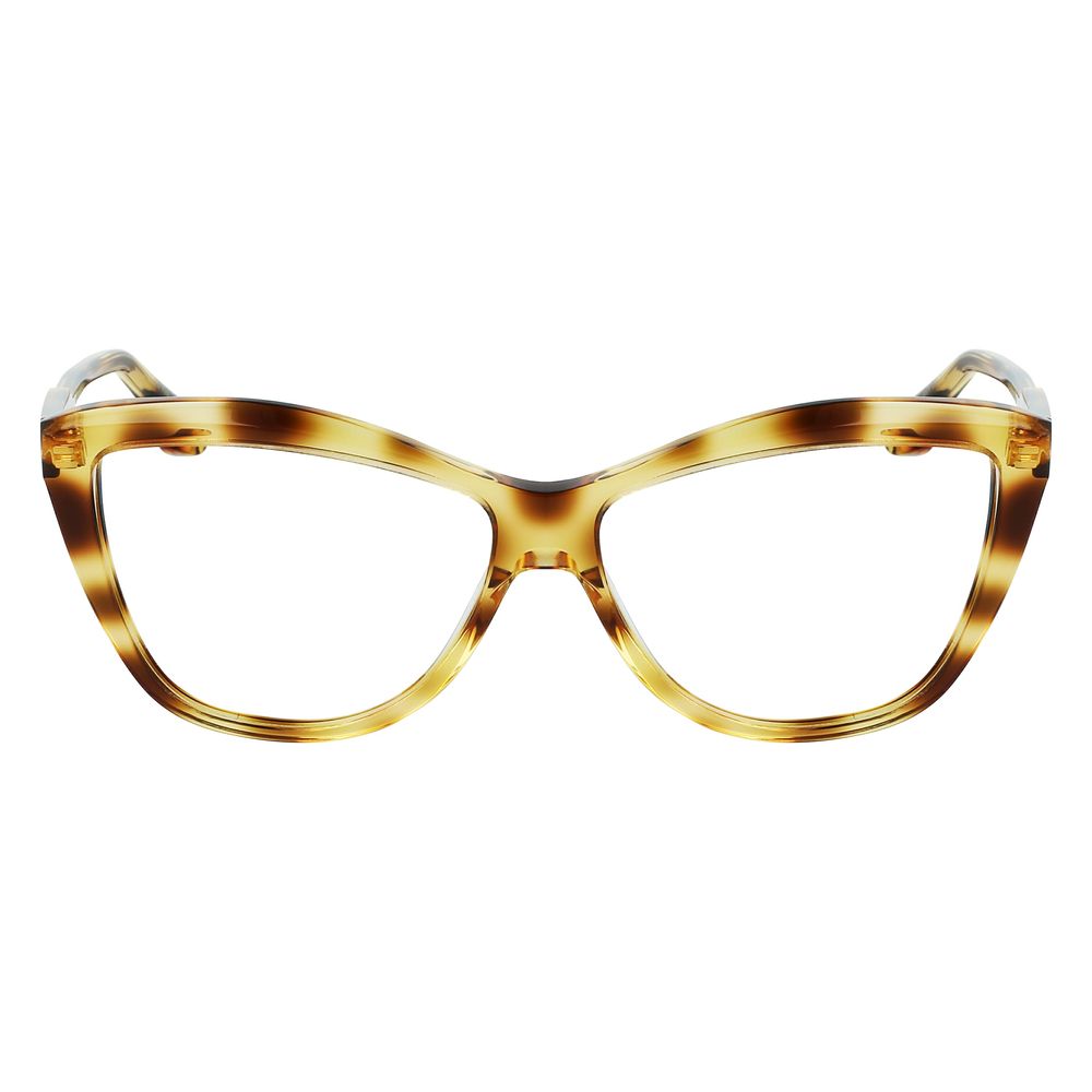 Victoria Beckham Brown Acetate Glasses Frames Victoria Beckham