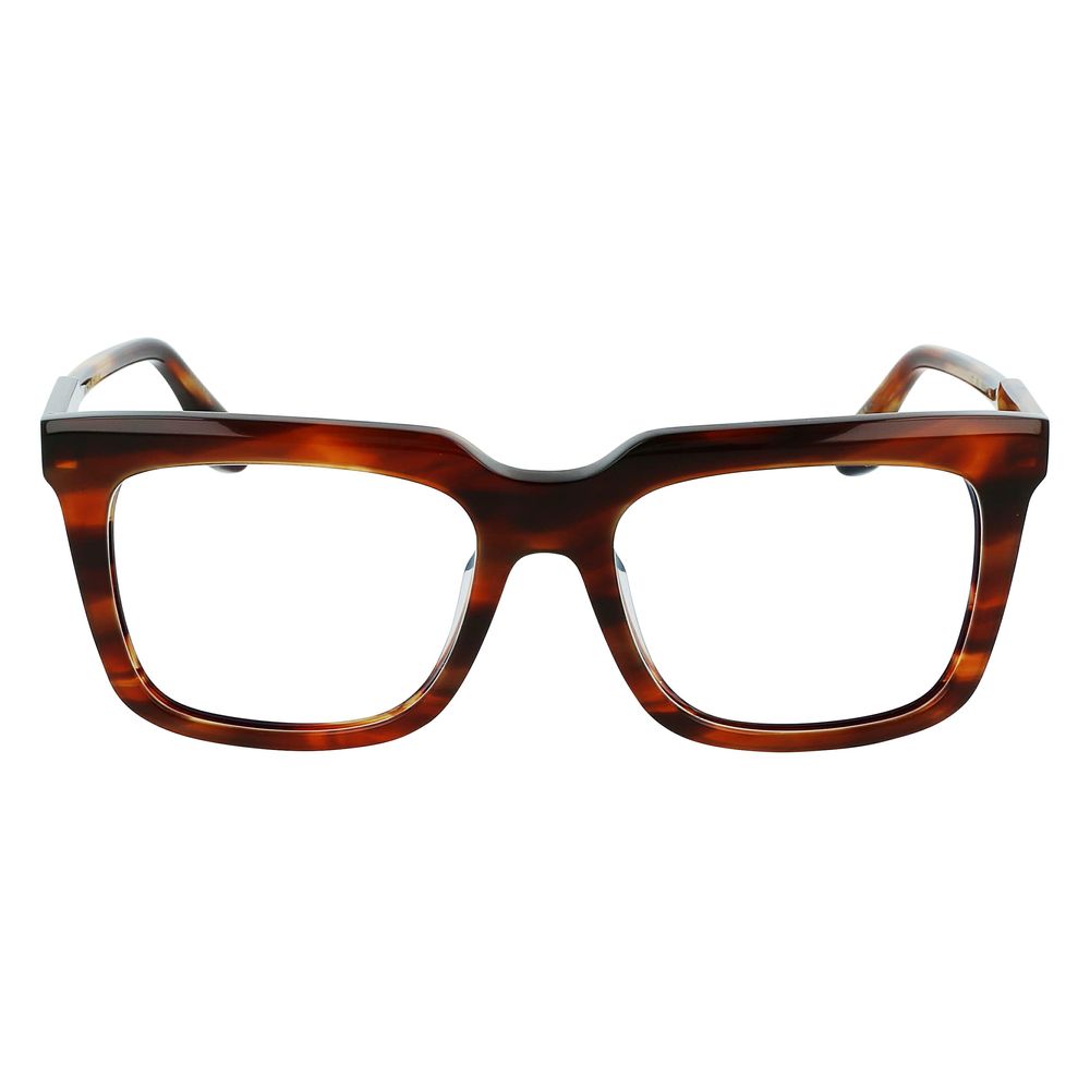 Victoria Beckham Brown Acetate Glasses Frames Victoria Beckham