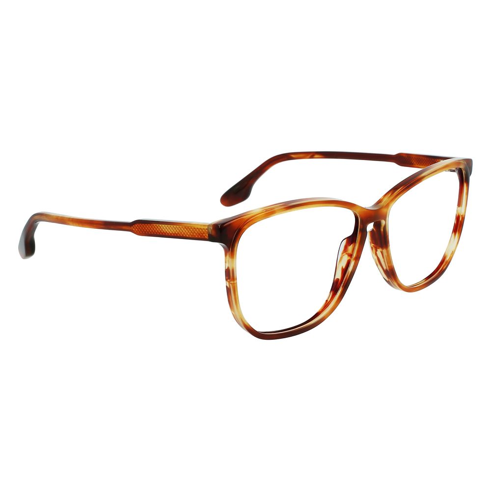 Victoria Beckham Brown Acetate Glasses Frames Victoria Beckham