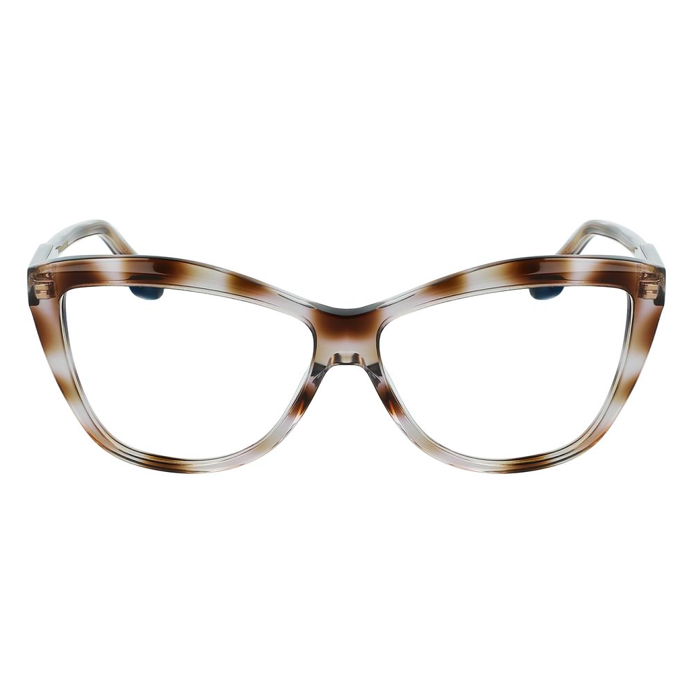 Victoria Beckham Gray Acetate Glasses Frames Victoria Beckham