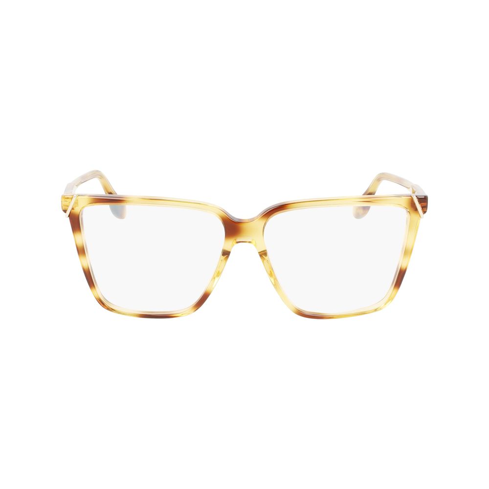 Victoria Beckham Brown Acetate Glasses Frames Victoria Beckham
