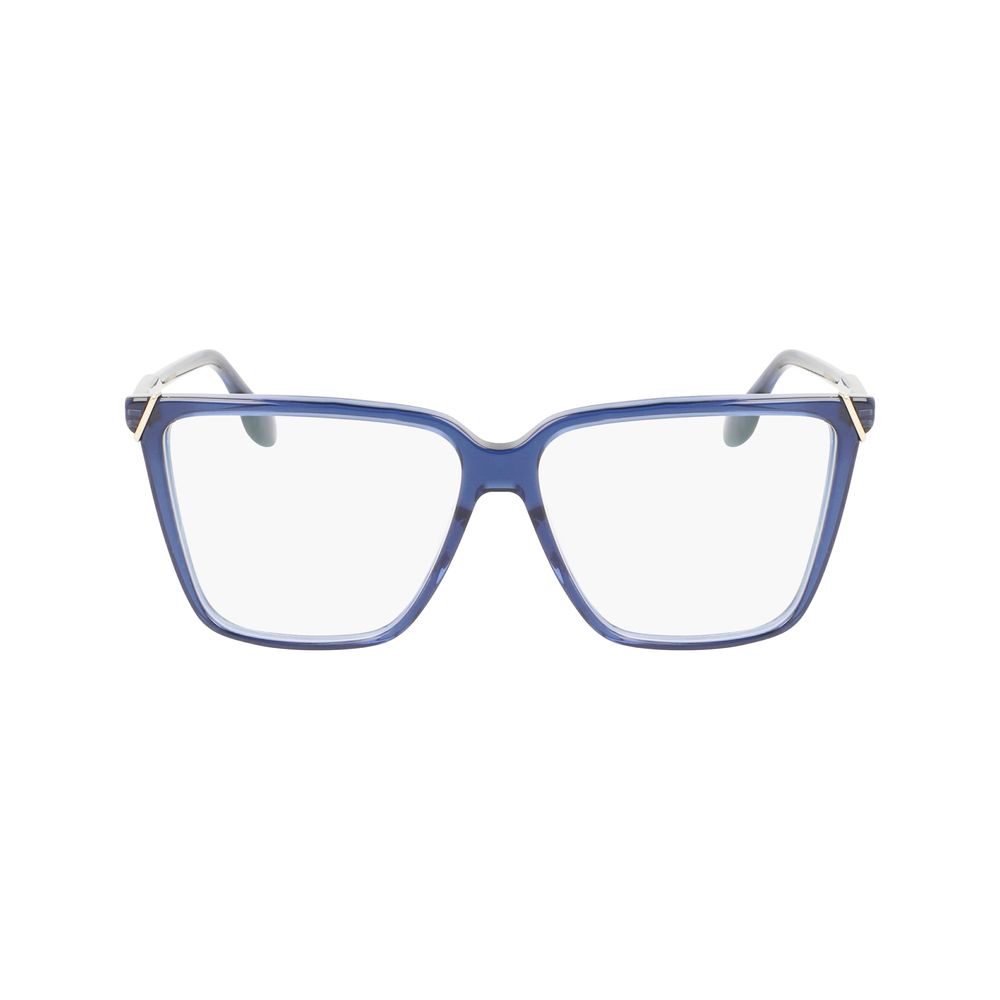 Victoria Beckham Blue Acetate Glasses Frames Victoria Beckham