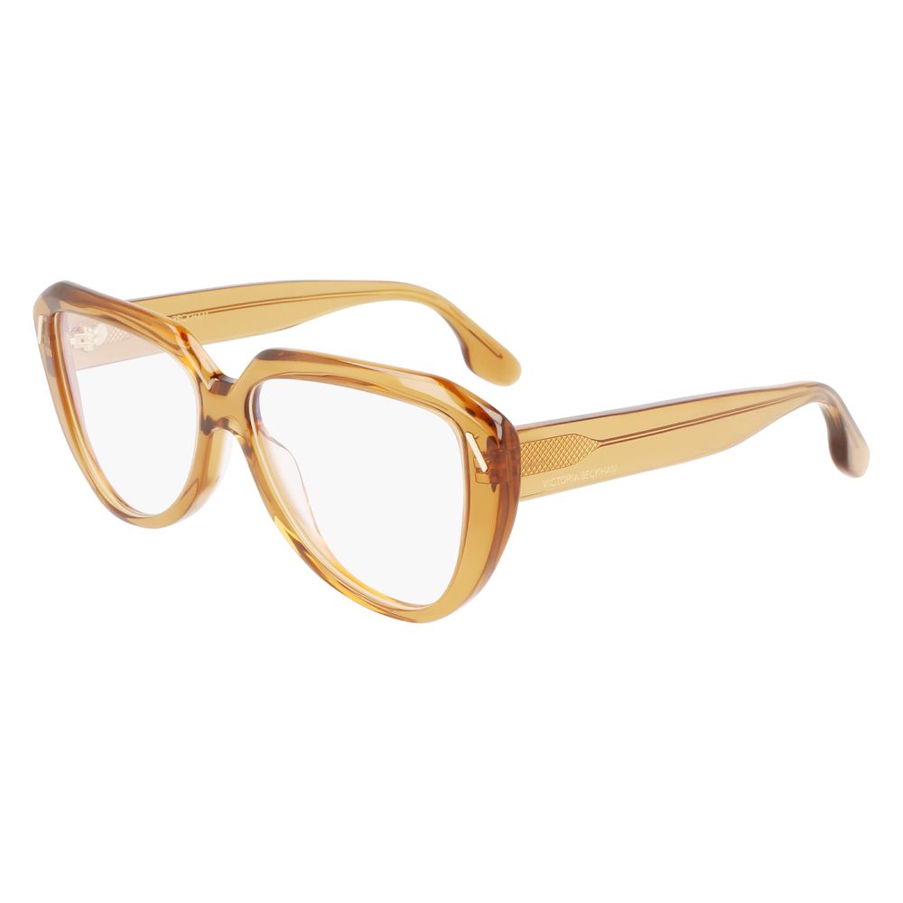 Victoria Beckham Brown Acetate Glasses Frames Victoria Beckham