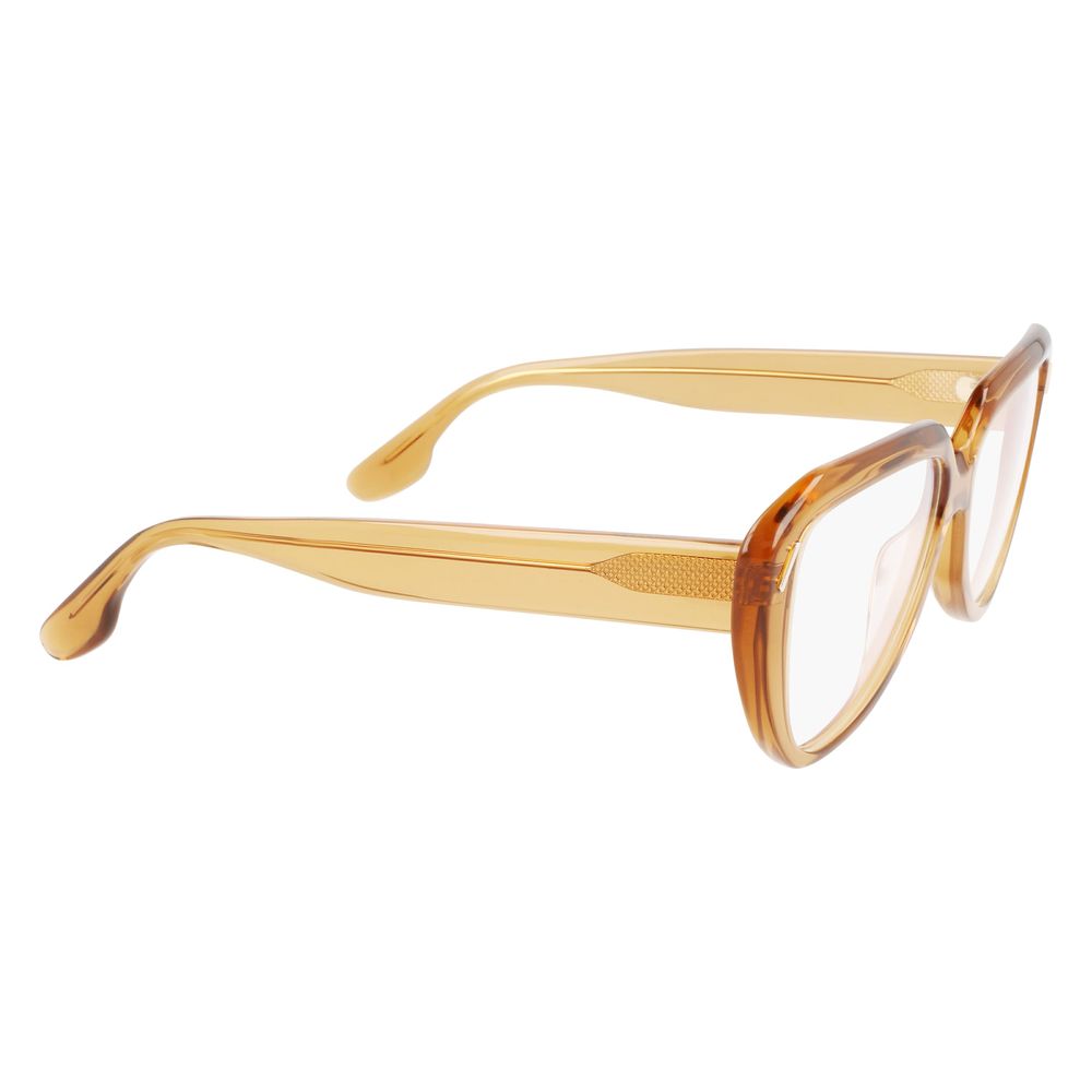 Victoria Beckham Brown Acetate Glasses Frames Victoria Beckham