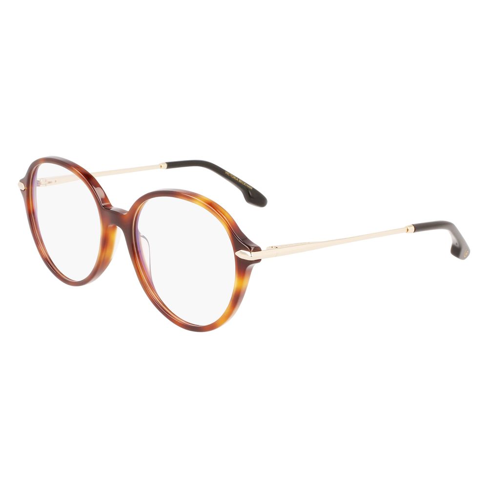 Victoria Beckham Brown Acetate Glasses Frames Victoria Beckham