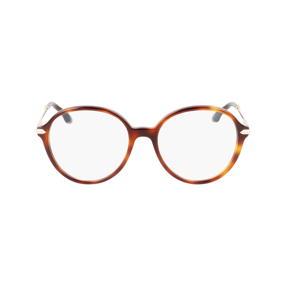 Victoria Beckham Brown Acetate Glasses Frames Victoria Beckham