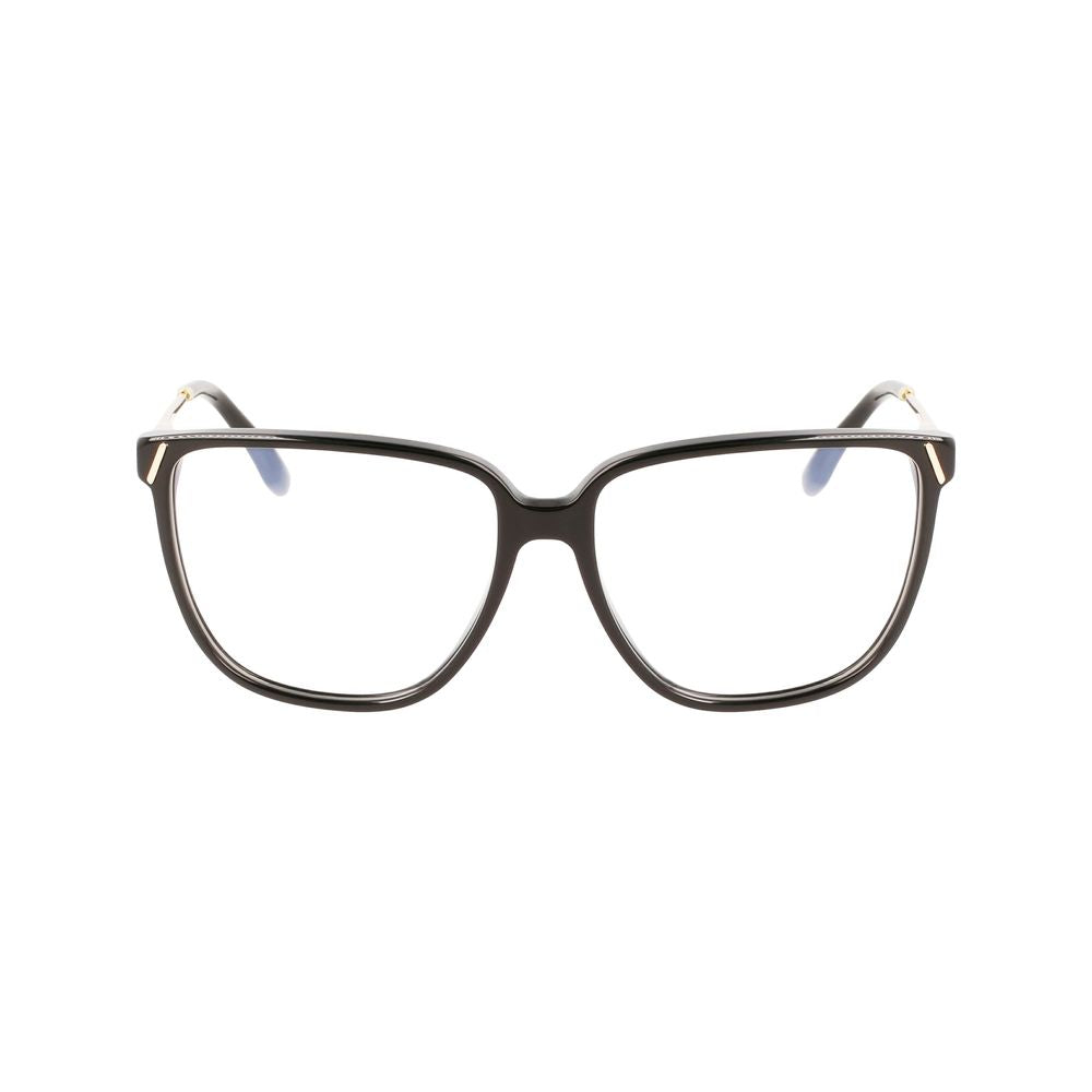 Victoria Beckham Black Acetate Glasses Frames Victoria Beckham