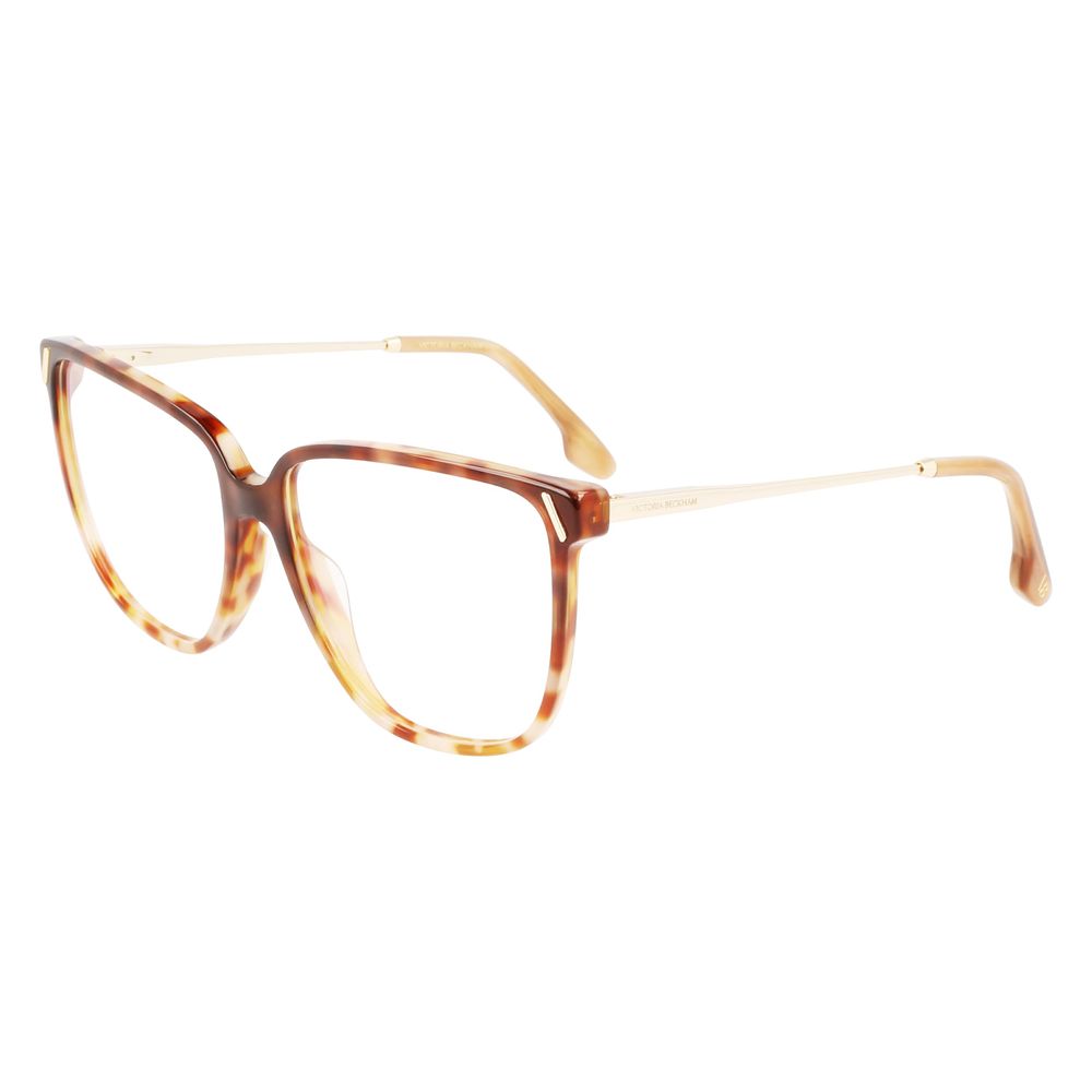 Victoria Beckham Brown Acetate Glasses Frames Victoria Beckham