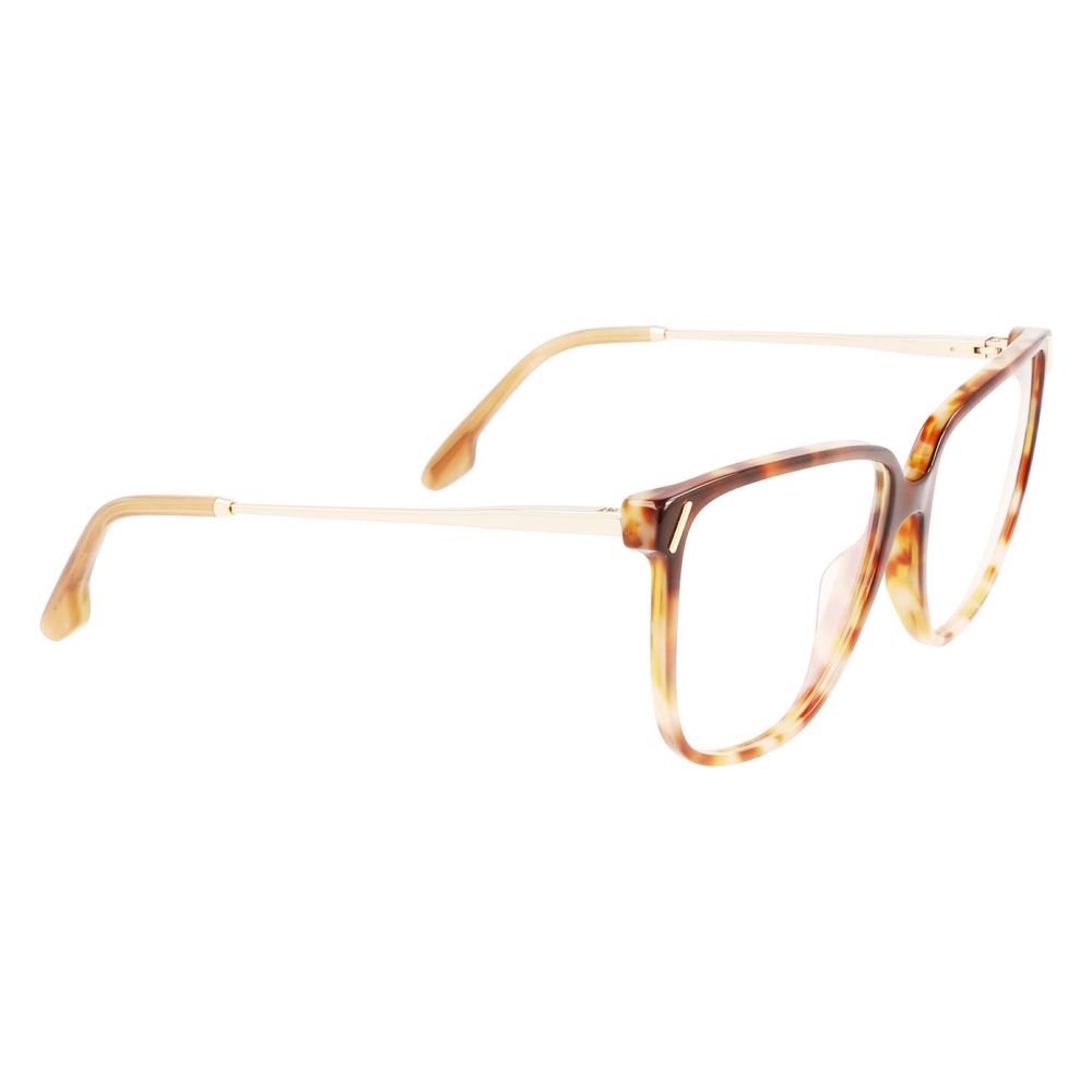 Victoria Beckham Brown Acetate Glasses Frames Victoria Beckham
