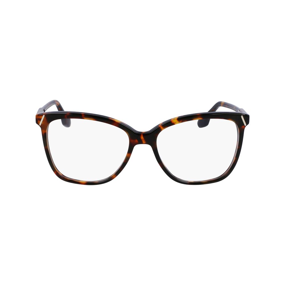 Victoria Beckham Brown Acetate Glasses Frames Victoria Beckham