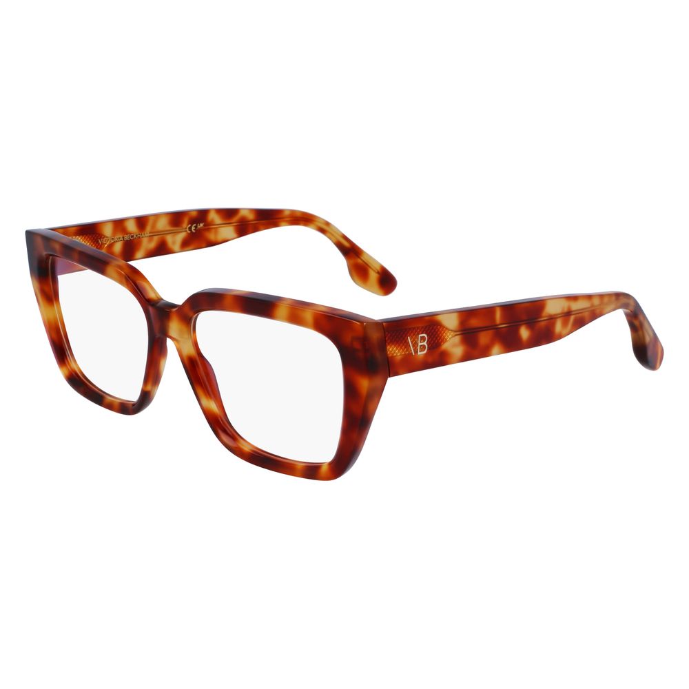 Victoria Beckham Brown Acetate Glasses Frames Victoria Beckham